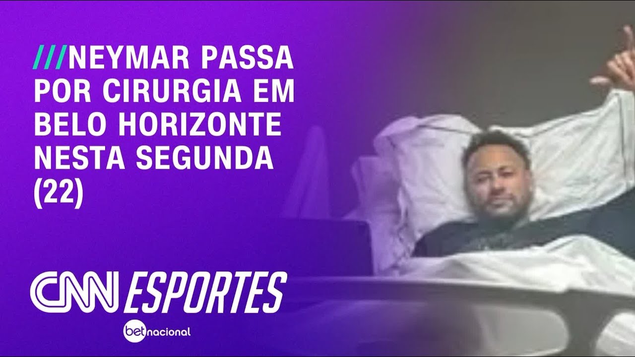 Neymar: cirurgia é considerada 