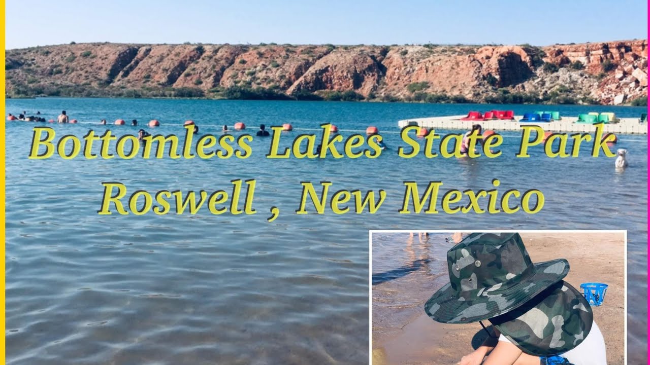 Let’s Go to Bottomless Lakes State Park Roswell, New Mexico || Perfect  place to  Swim and Relax