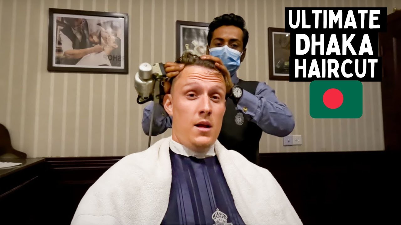 $30 Luxury Haircut DHAKA, Bangladesh 🇧🇩 Ultimate Barber Experience
