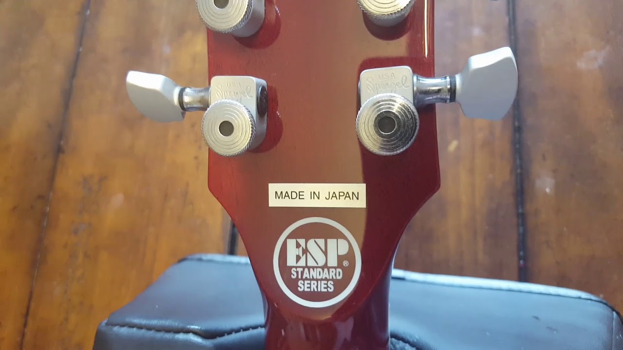 ESP ECLIPSE LES PAUL HOW TO TELL REAL GENUINE GUITAR VS FAKE