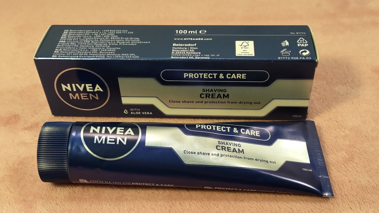 Nivea Protect & Care crema da barba 100ml