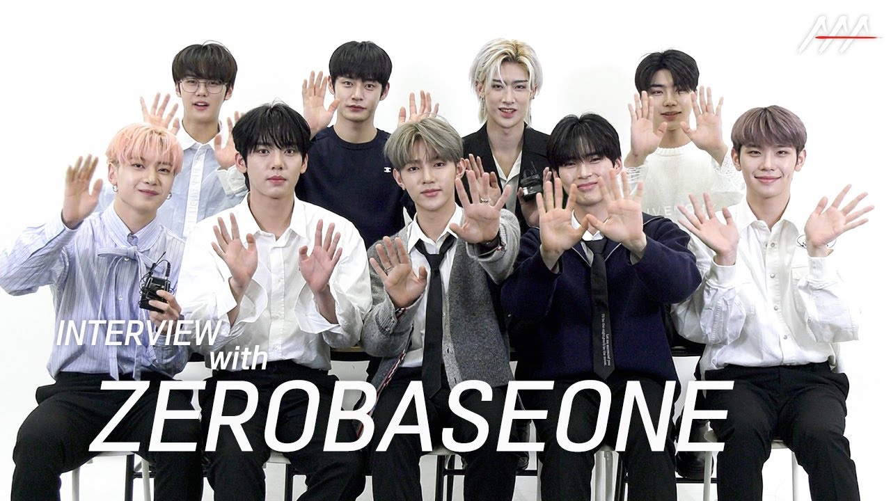 INTERVIEW with ZEROBASEONE | 2023 AAA 신인상, 베스트 뮤지션 상 수상 인터뷰 #제로베이스원 #제베원 #ZEROBASEONE #AAA