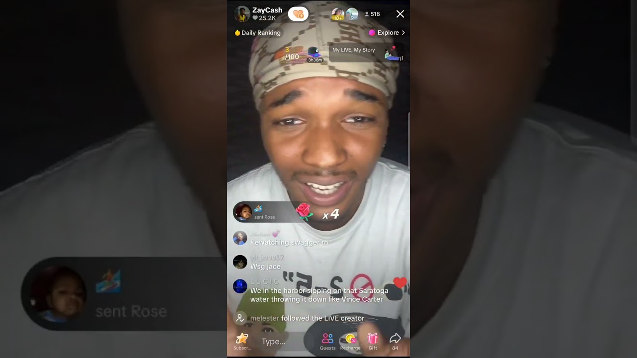 Isaiah Hill TikTok Live 8-23-25