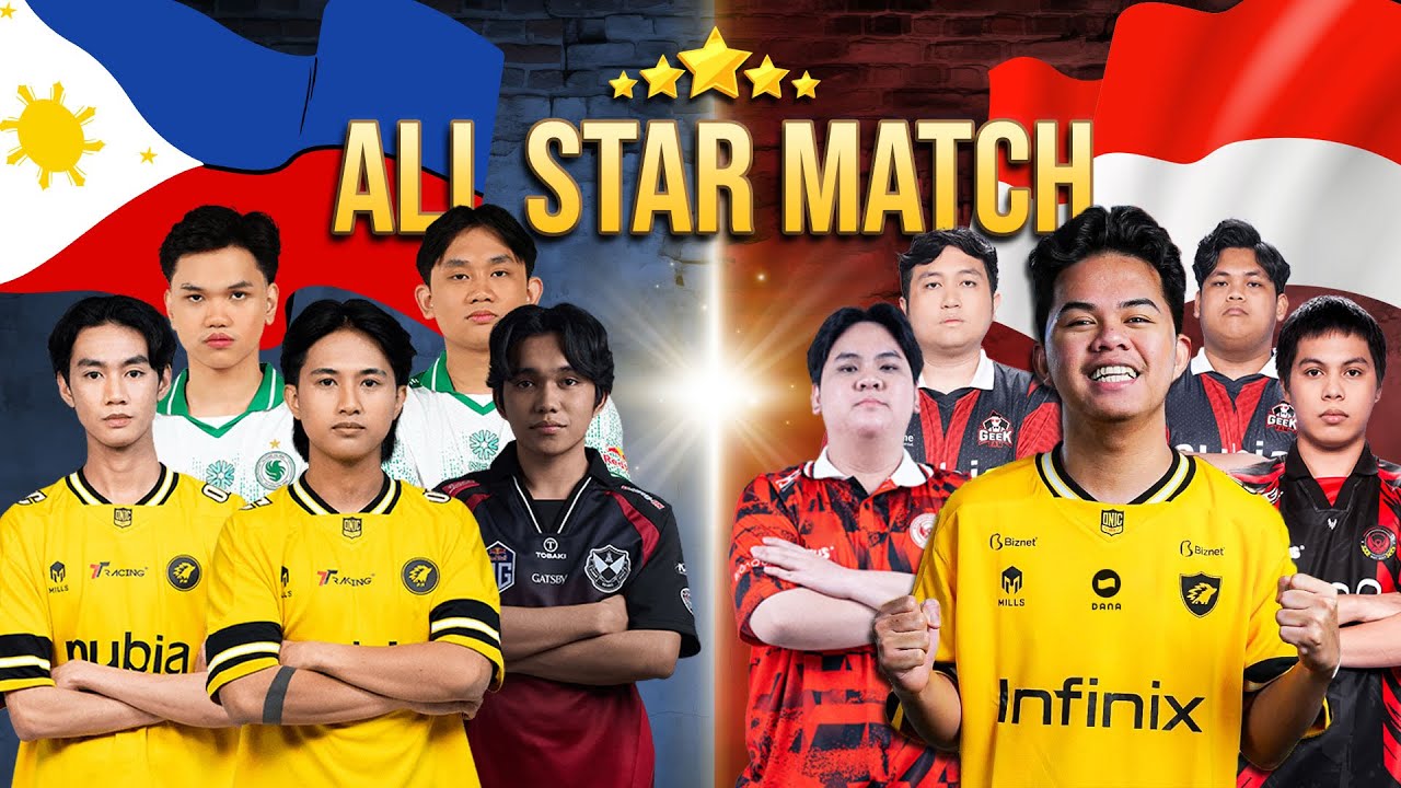 ALL STAR INDO VS ALL STAR PH TOURNAMENT MODE ON