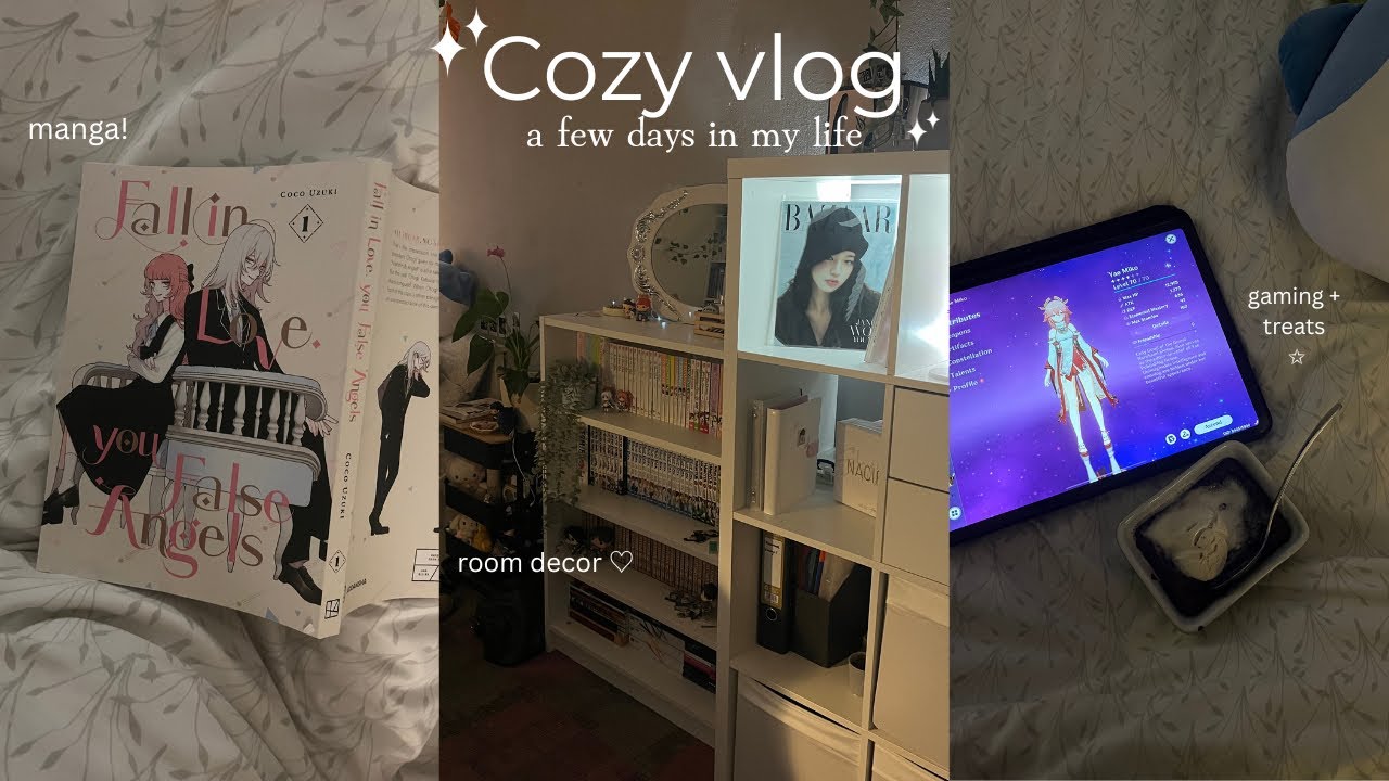 cozy afternoons as a college student 🍁 | back to school, gaming, sweet treats, homebody, hauls