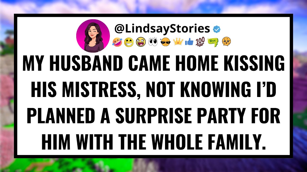My husband came home kissing his mistress, not knowing I’d planned a surprise party for him with...