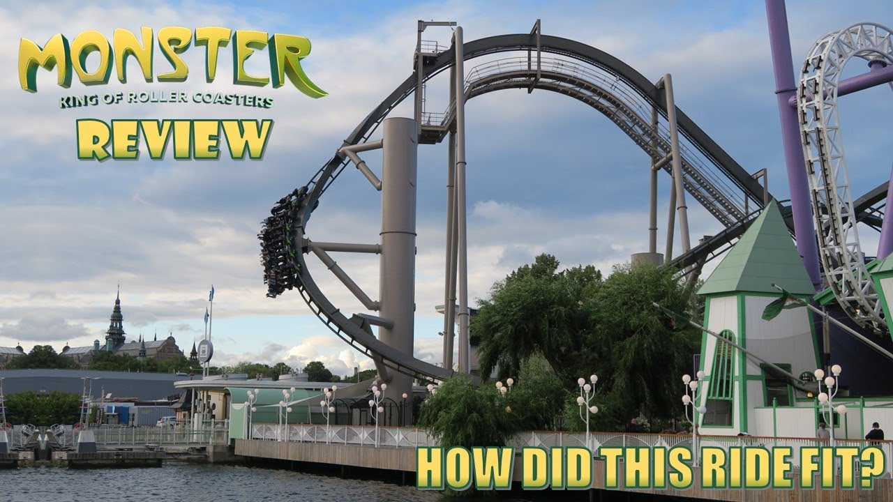 Monster Review, Grona Lund Bolliger & Mabillard Inverted Coaster | How Did This Ride Fit?