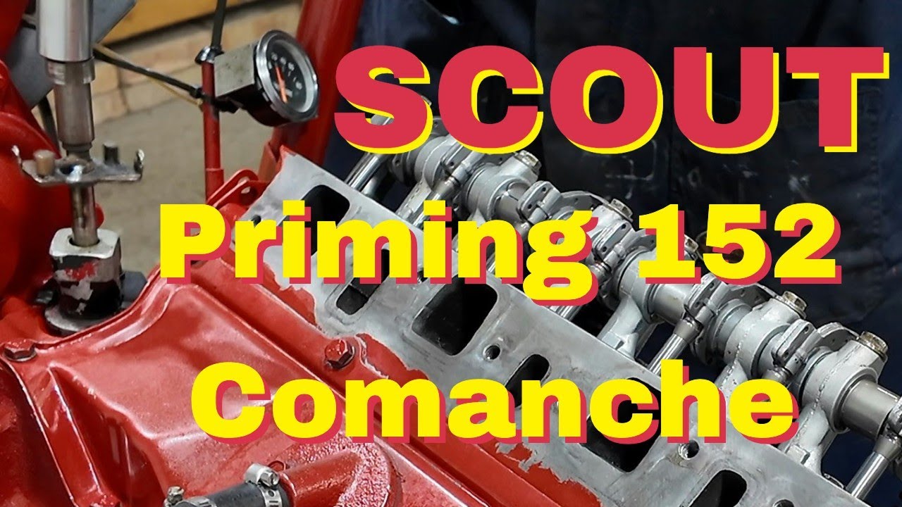 Scout Restoration Yukon: Engine 7: Priming the 152 Comanche Engine