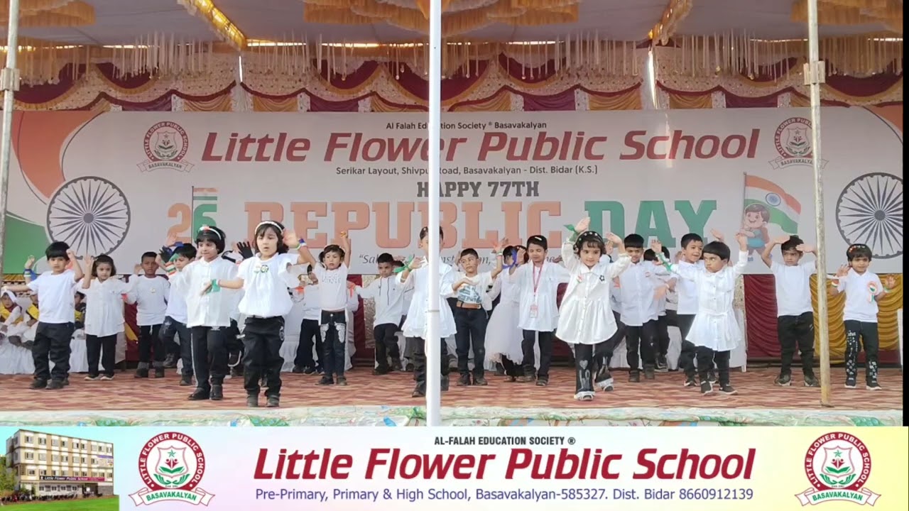 Display – Jai Ho By LKG Students
