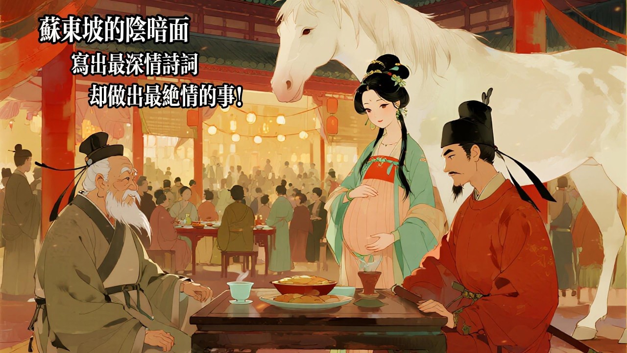 妾換白馬：蘇東坡的深情面具下，藏著大宋士大夫的人性暗面