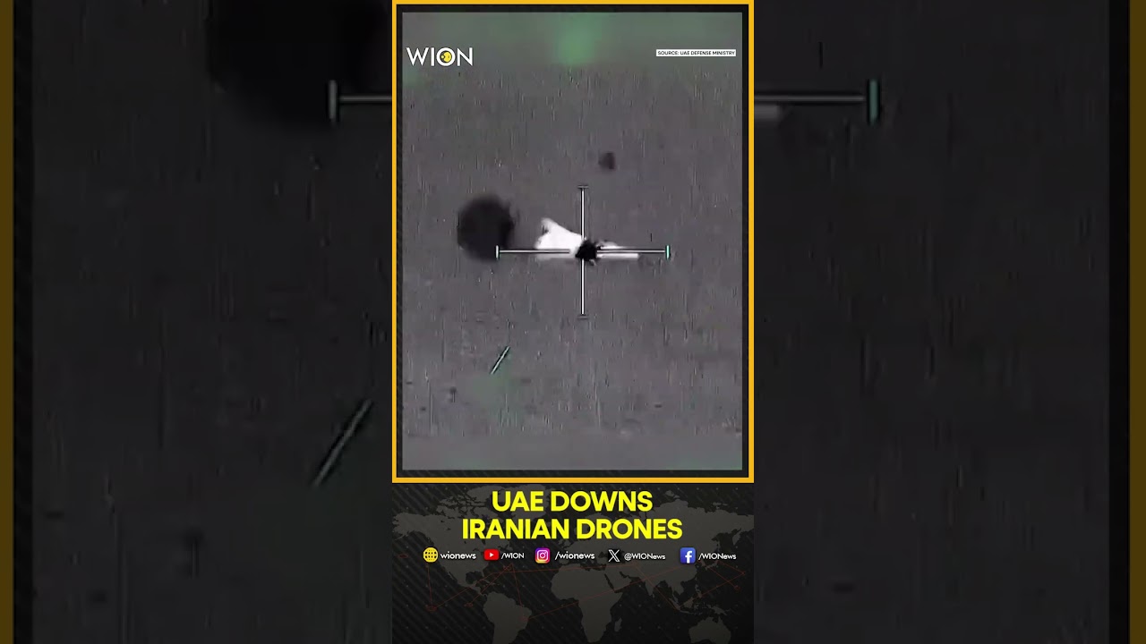 UAE Air Defenses Intercept Iranian Missiles and Drones | WION SHORTS