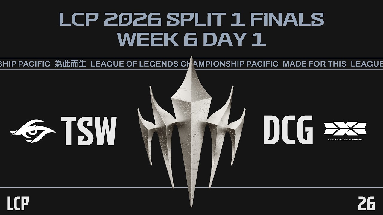 [EN] TSW vs DCG | LCP 2026 Split 1 Knockout Stage Upper Bracket Finals