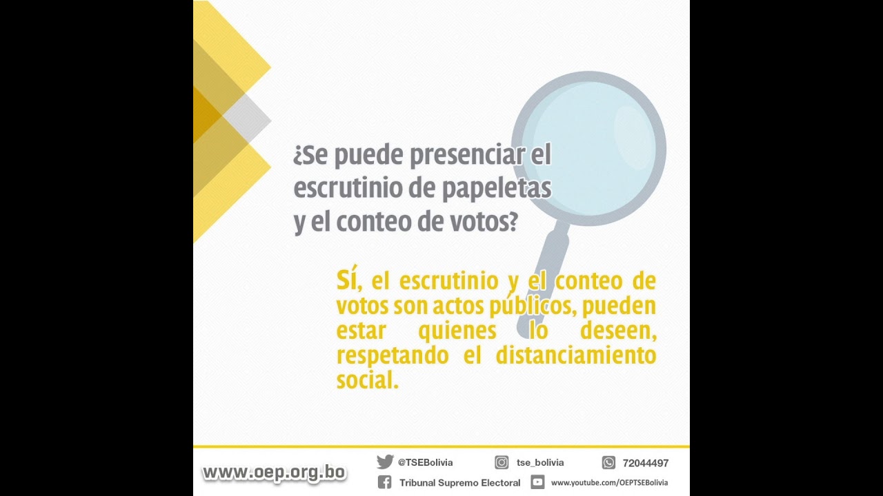 Escrutinio y Conteo de Votos