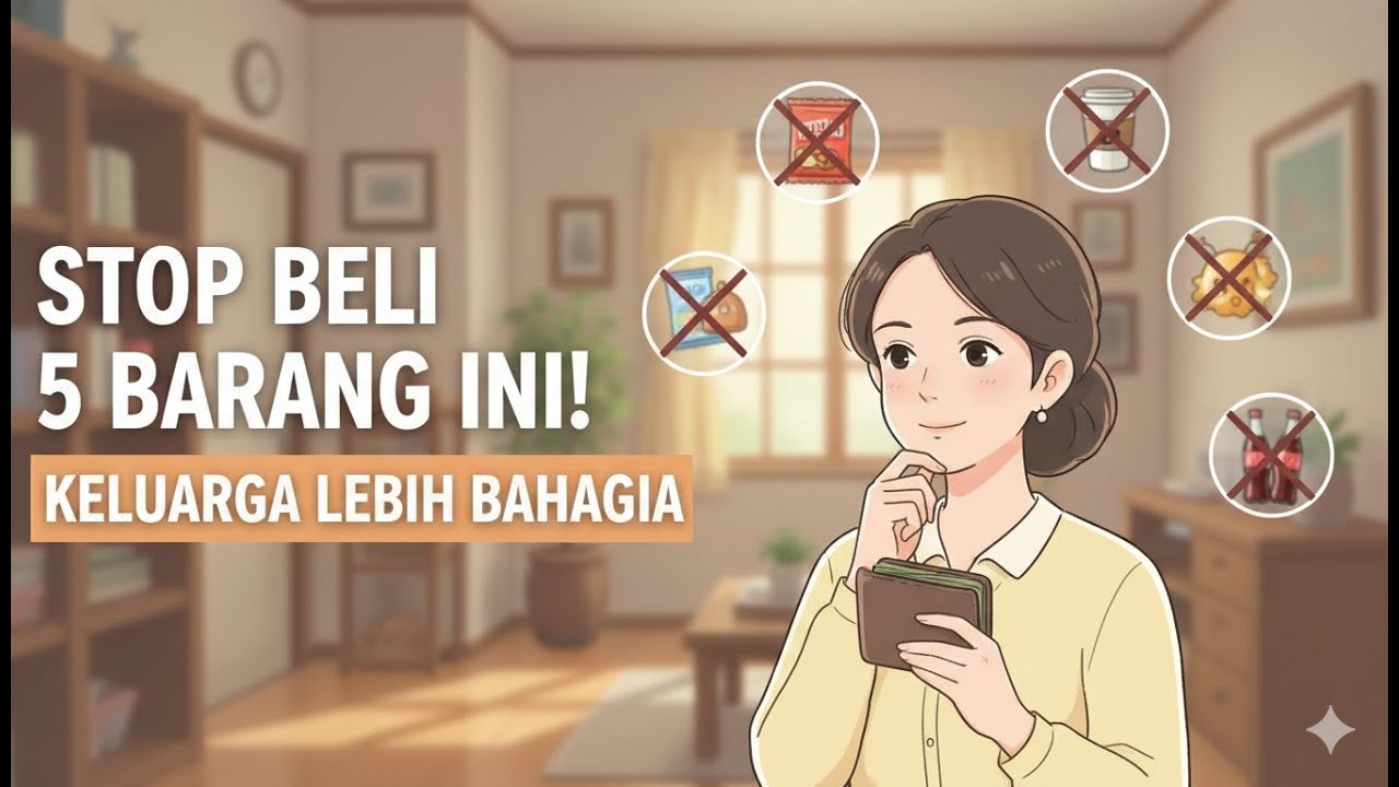 Stop Beli 5 Barang Ini! Kalau Mau Keluarga Lebih Bahagia dan Keuangan Lebih Sehat.