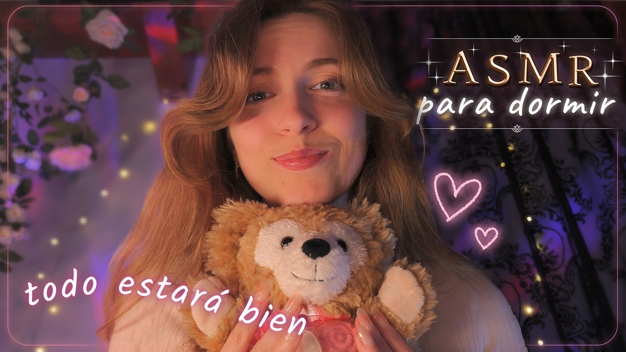 ASMR Tu AMIGA te consuela y ayuda a dormir 🧸💞 Todo estará bien 💞