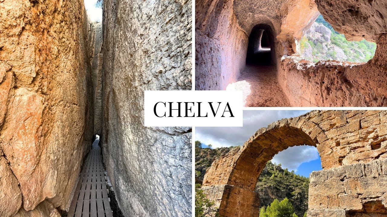 ПОТРЯСАЮЩИЙ МАРШРУТ В CHELVA (PEÑA CORTADA) - ПОСТРОЙКИ ДРЕВНЕГО РИМА 😱 ТРАГЕДИЯ В ВАЛЕНСИИ ...