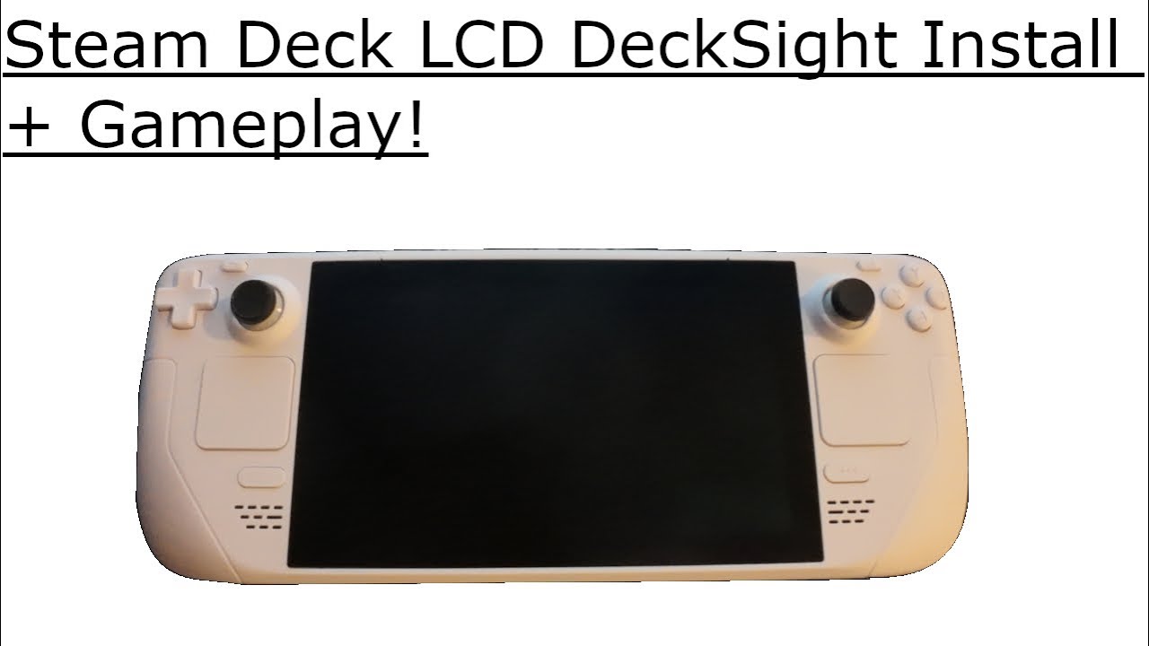 Steam Deck DeckSight Install + Gameplay!