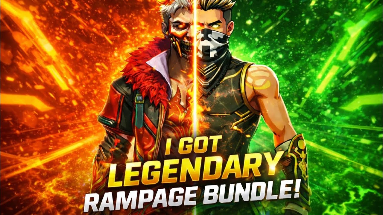 🔥 LEGENDARY RAMPAGE BUNDLE UNLOCKED 🔥