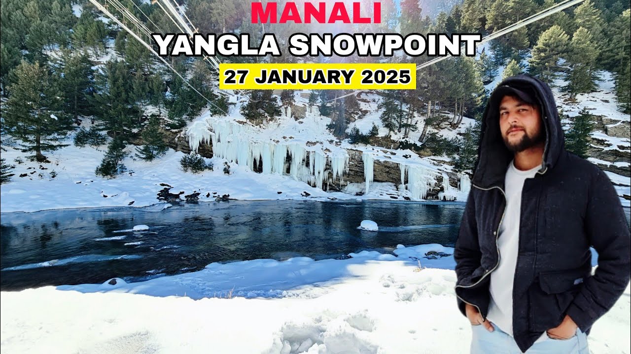 Today Manali Yangla snowPoint || Solangvalley atal tunnel sisu latest video 27 January