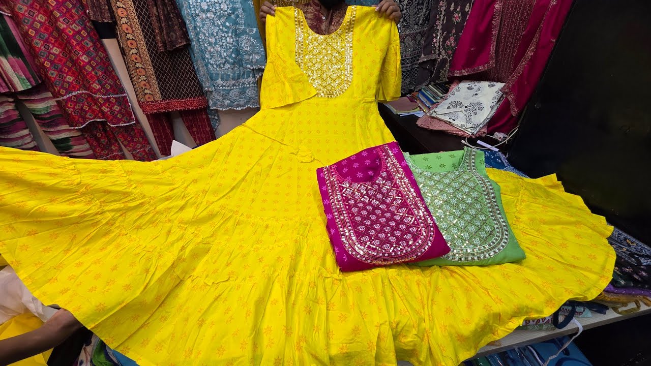 ৫০০/৬০০ টাকায় অবিশ্বাস্য দামে গাউন ওয়ান পিস,২পিস | স্টুডেন্ট বাজেটে পূজার ড্রেস puja special dress