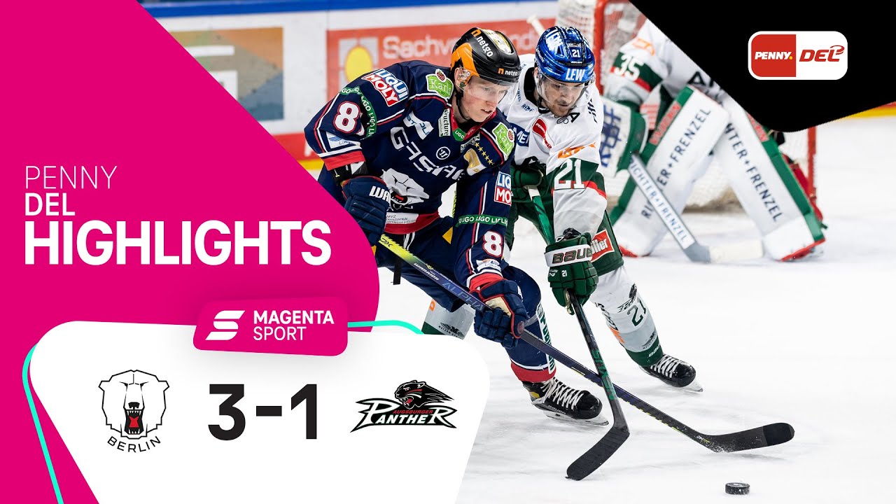 Eisb&auml;ren Berlin - Augsburger Panther | 39. Spieltag, 2021/2022 | MAGENTA SPORT
