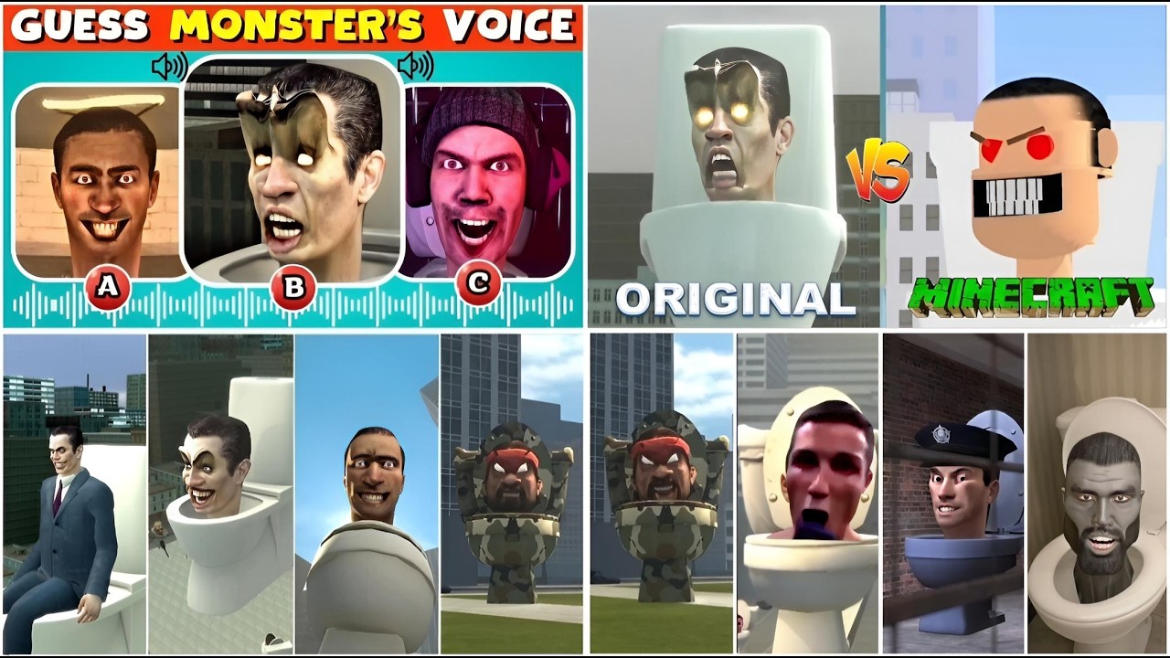 Skibidi toilet mega battle