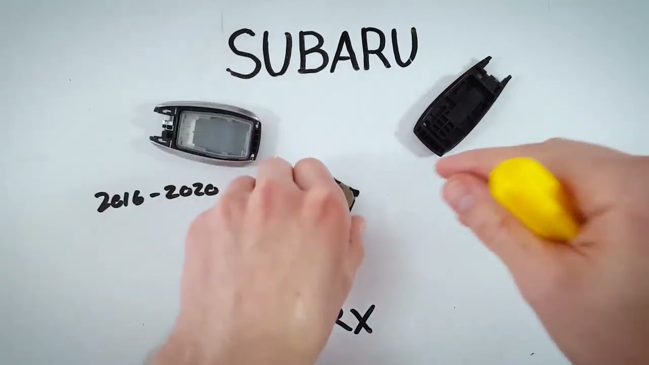 Cambio de Batería del Control Remoto de Subaru WRX (2016 - 2020)