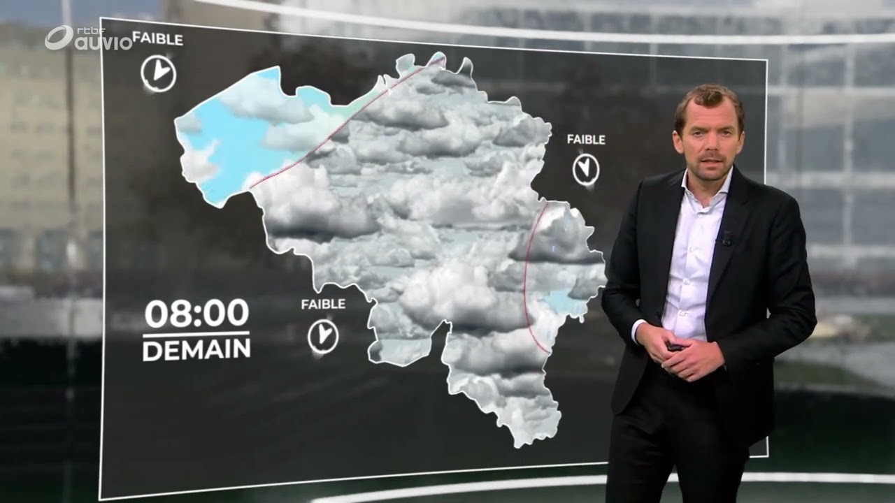 M&eacute;t&eacute;o Belgique pour ce soir et cette nuit jusqu'au 21 octobre 2022.