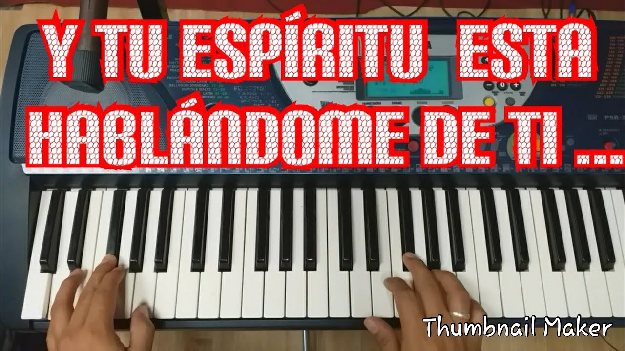 Estas Aquí mi Cristo - Tutorial Fácil -