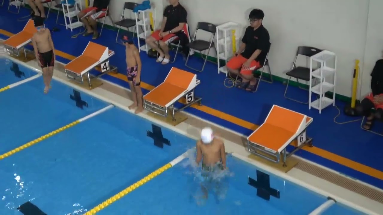 SS杯　10歳以下　50M背泳ぎ