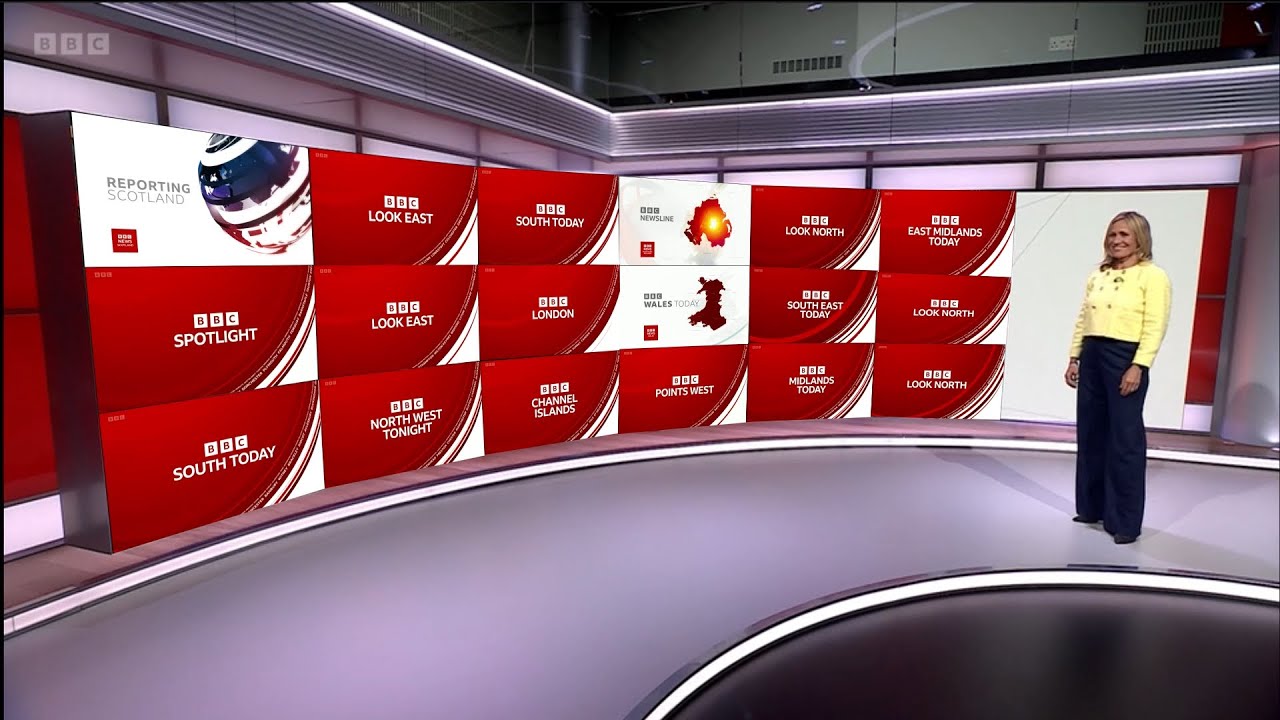 BBC News Opt Outs and Headlines 2022 New Studio