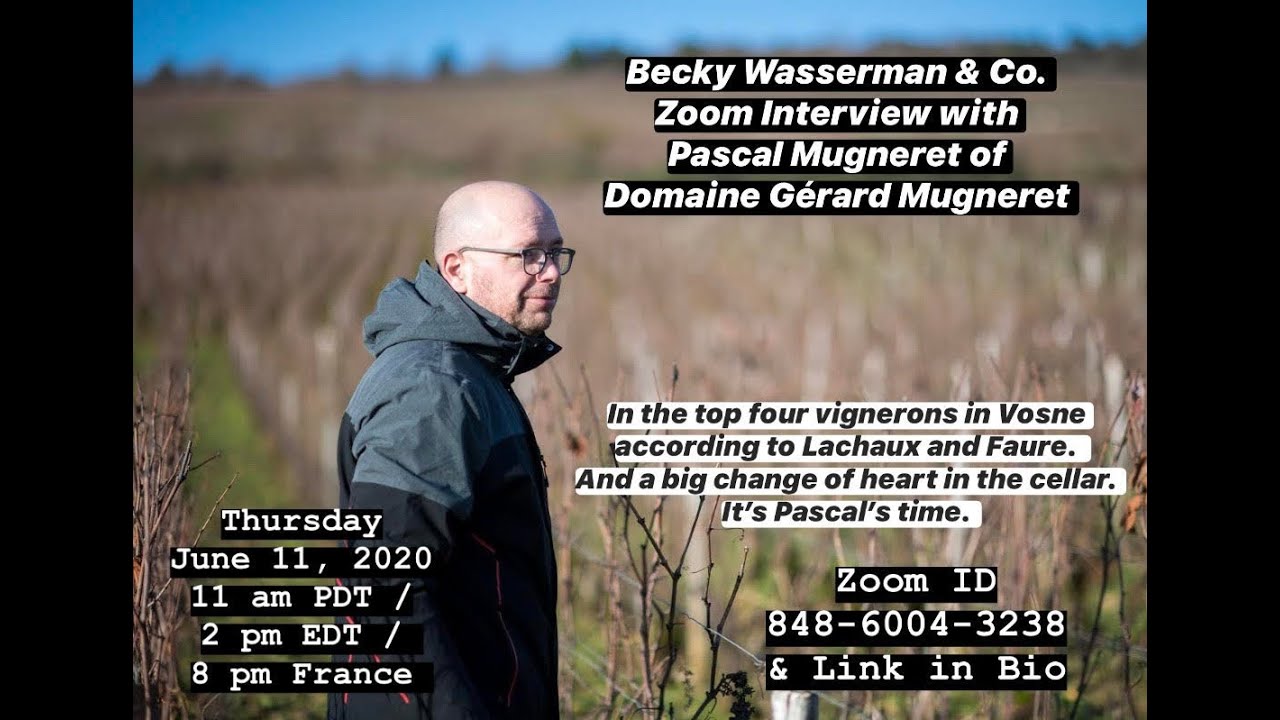 Interview: Pascal Mugneret of Domaine Gérard Mugneret