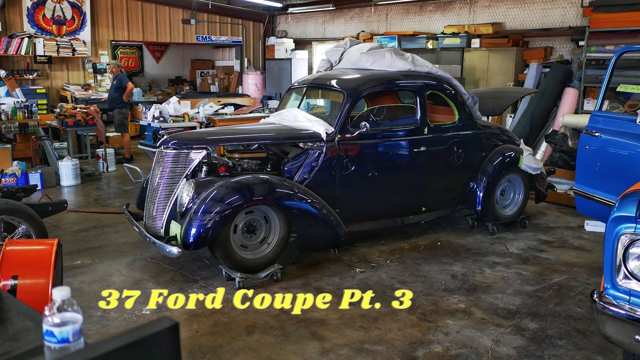 Интерьер Ford Coupe 37', часть 3