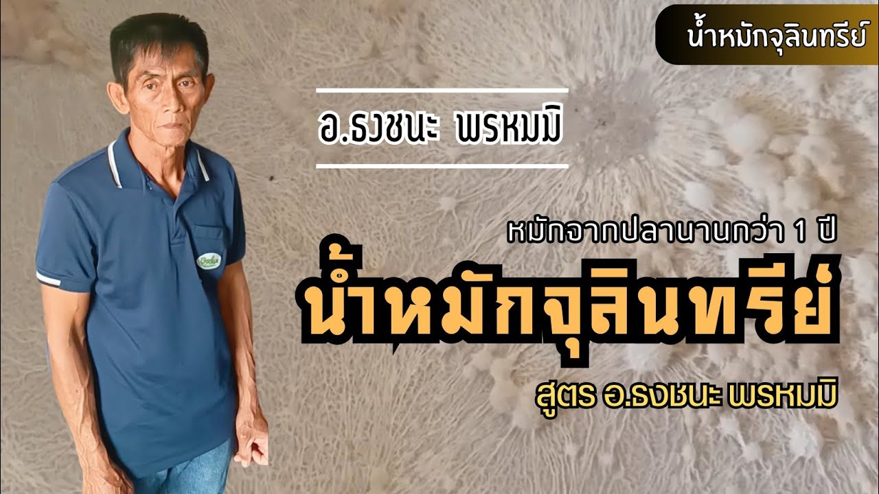 น้ำหมักจุลินทรีย์จากปลา | สูตร อ.ธงชนะ พรหมมิ | #ธงชนะพรหมมิ #น้ำหมักจุลินทรีย์
