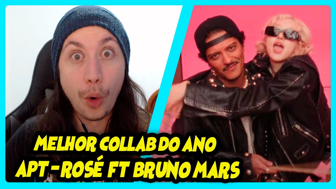 ROSÉ & Bruno Mars - APT. (Official Music Video) | REACT DO MORENO