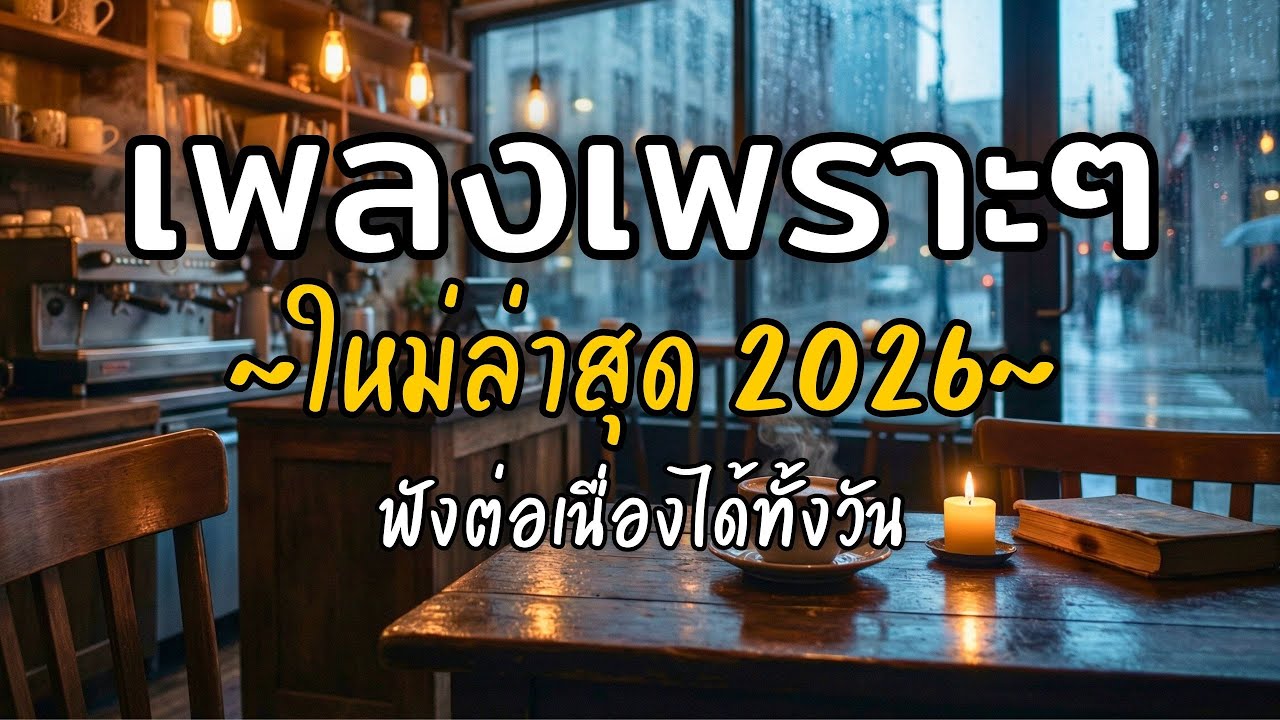 🎧 เพลงเพราะๆ ฟังสบาย Vol.62 | รวมเพลงใหม่ 2026 เพลงรัก เพลงชิล ฟังยาวต่อเนื่อง