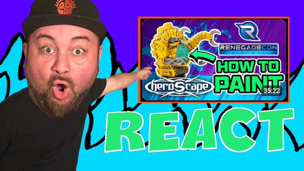 I REACT to RogueScapers HOW TO PAINT the HELLFORGE!!!