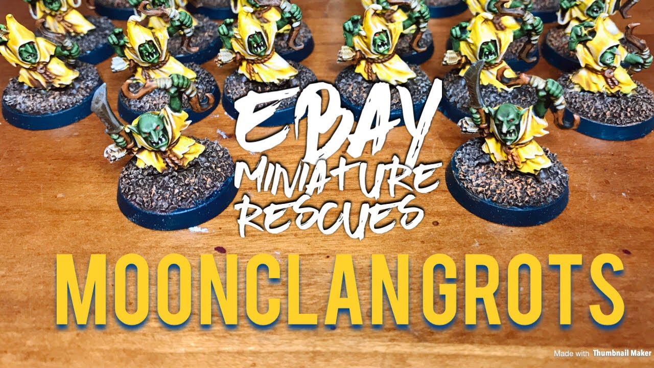 eBay Miniature Rescues - Rescuing Moonclan Grots