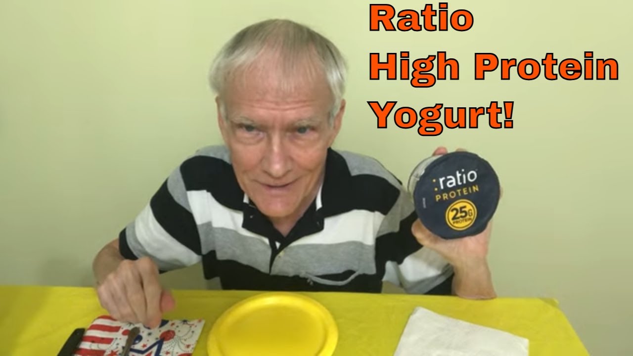 ASMR: Ratio Protein Blueberry Dairy Snack (with zero sugar added)!