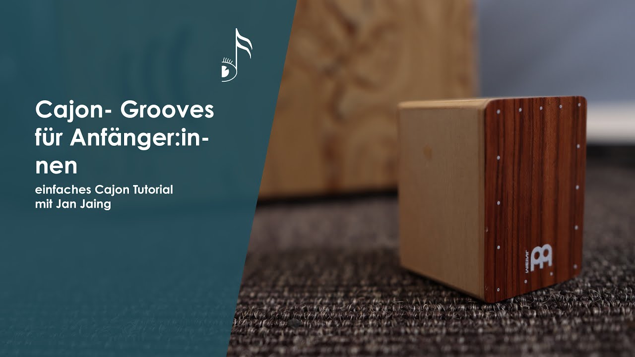 Einfache Cajon-Grooves für Anfänger:innen mit Jan Jaing