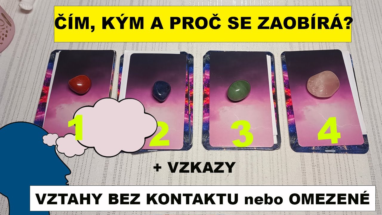 ČÍM, KÝM A PROČ SE ZAOBÍRÁ?🥰🤔 VZTAHY BEZ KONTAKTU NEBO OMEZENÉ KONTAKTY. VÝKLAD KARET