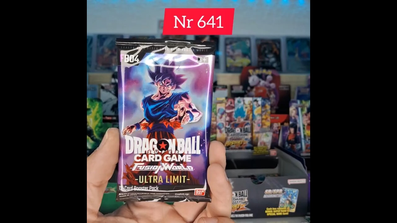 Nr 641 Dragon Ball Super FusionWorld FB04 Ultra Limit #dragonball #cardgame