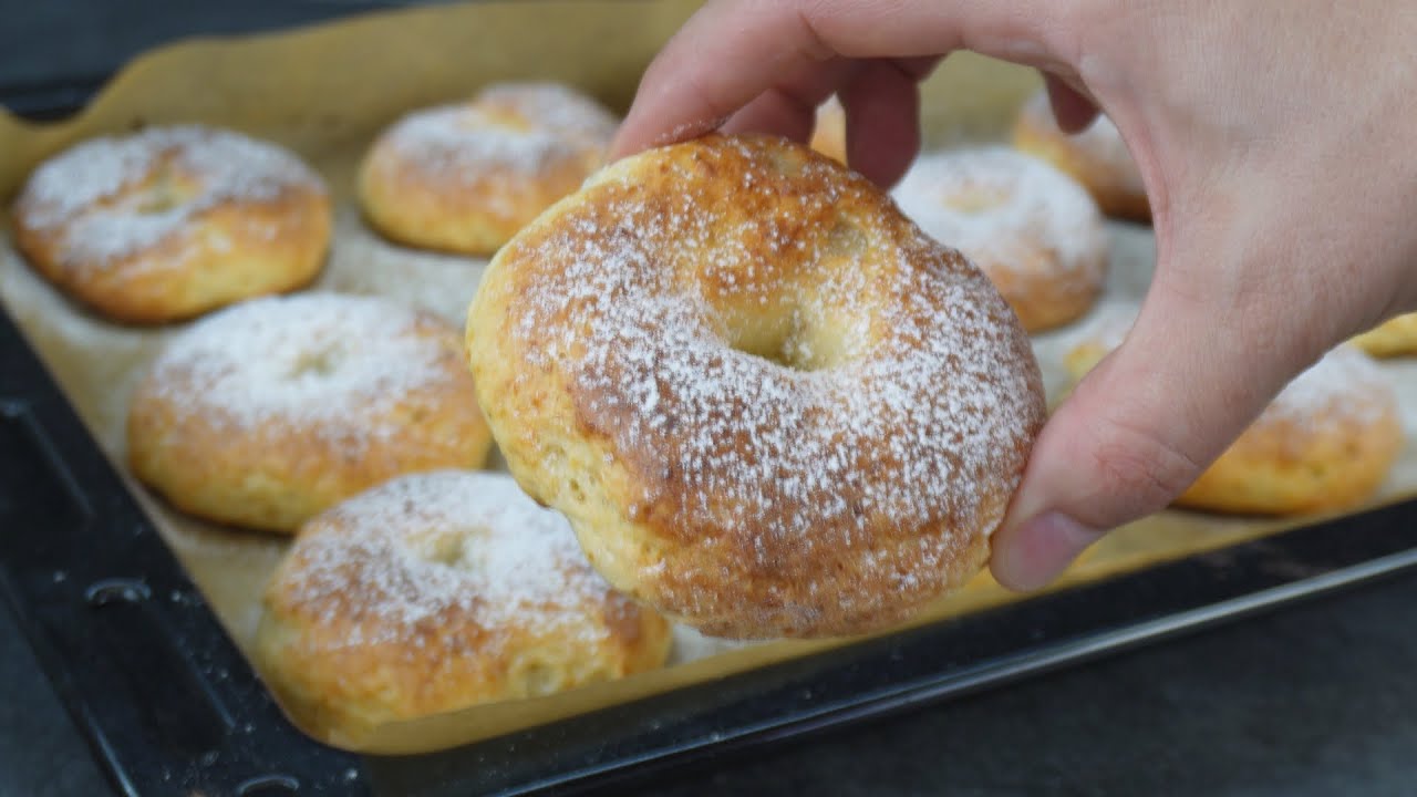 Справится даже ребенок! Проще не бывает: пончики нежнейшие и вкуснейшие