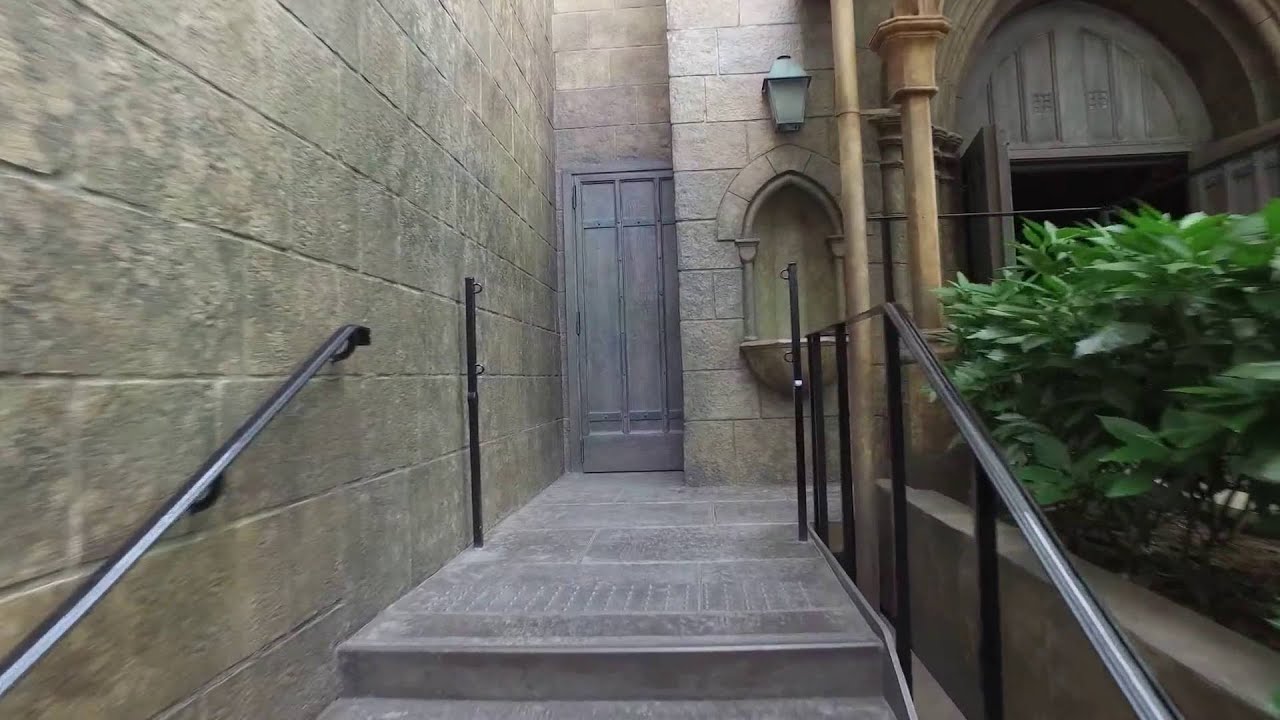 DJI OSMOで USJ ハリポタ ホグワーツ城内を探検！