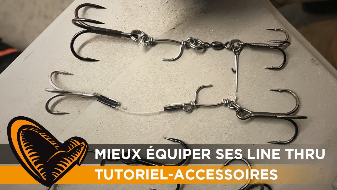 Comment bien armer ses leurres Line Thru de chez Savage Gear ?
