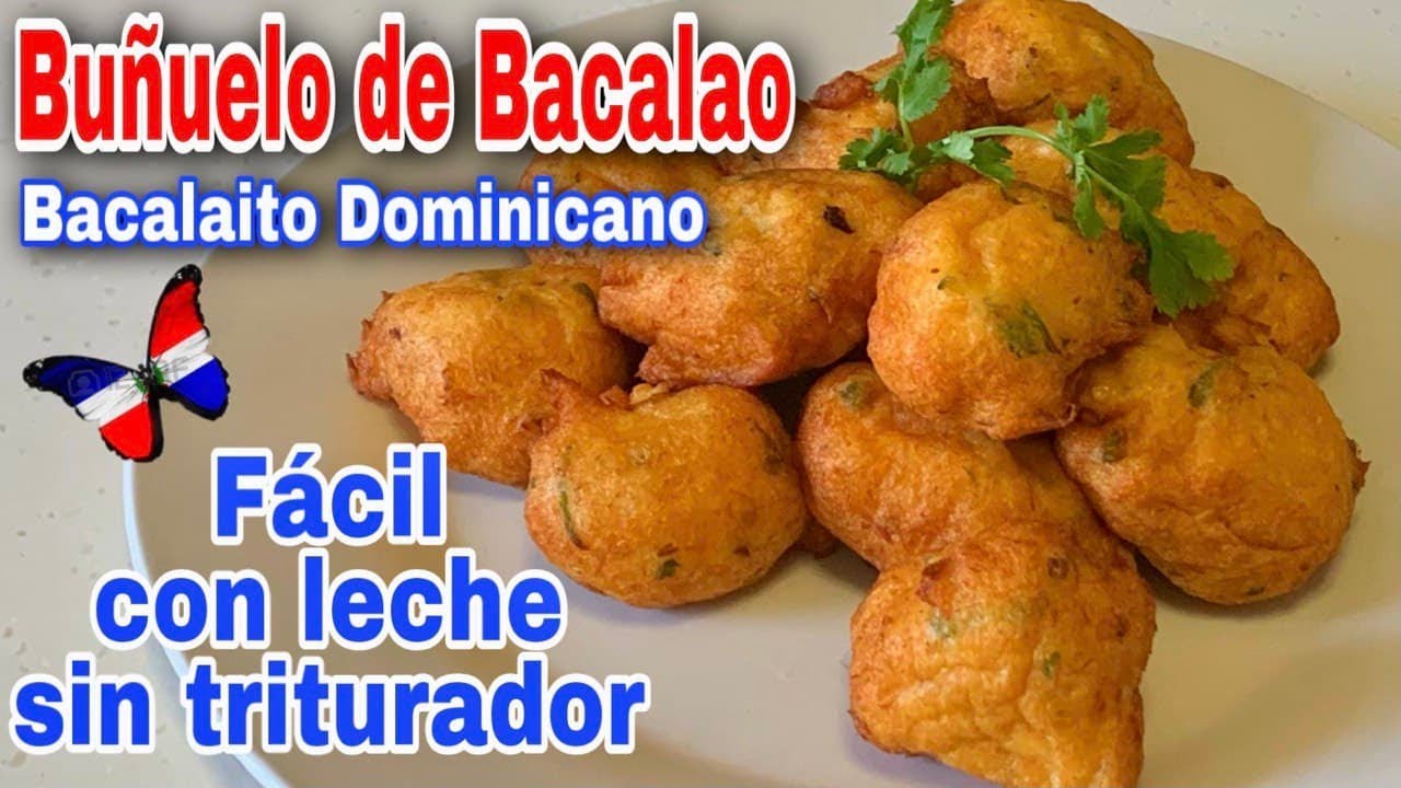 Оладьи из трески | Доминиканская треска 🇩🇴