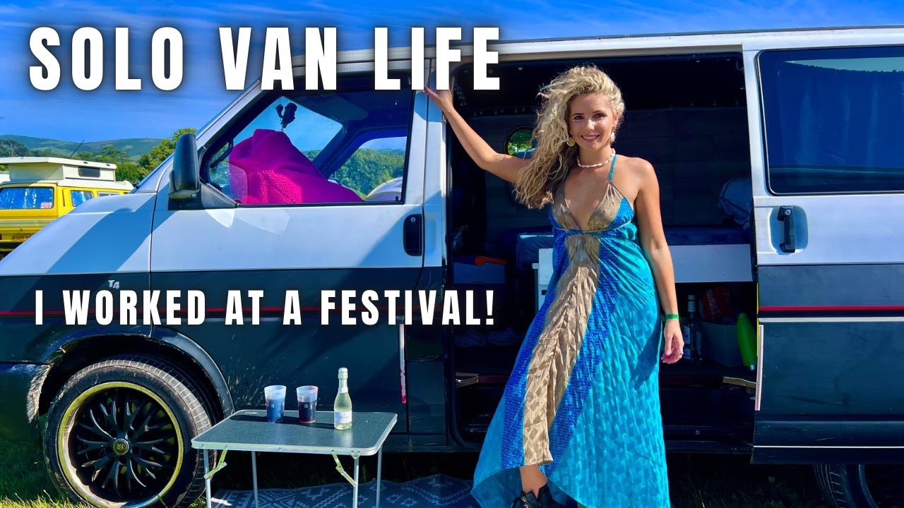 Van Life 2023 | What It's Like Working At A Festival!