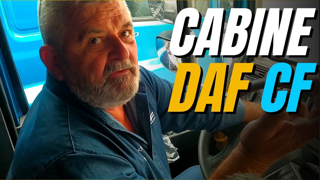 COMO É A BOLEIA DO DAF CF 8X2 RÍGIDO [Dentro da Cabine]