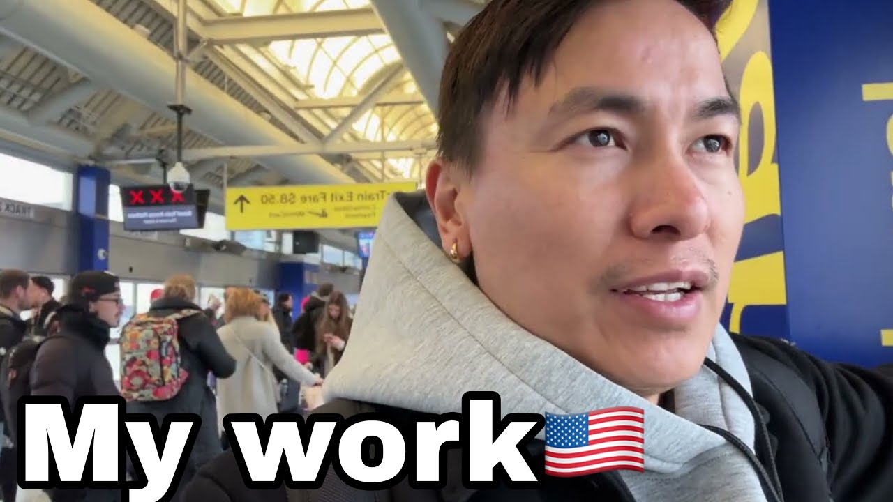 My work at Newyork city🇺🇸 || Daily work || Tibetan vlogger