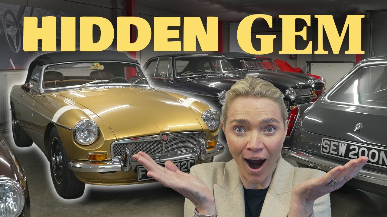 Эта британская мастерская MGB — настоящая жемчужина! Замена двигателя V8 | Kidd in a Sweet Shop | 4K